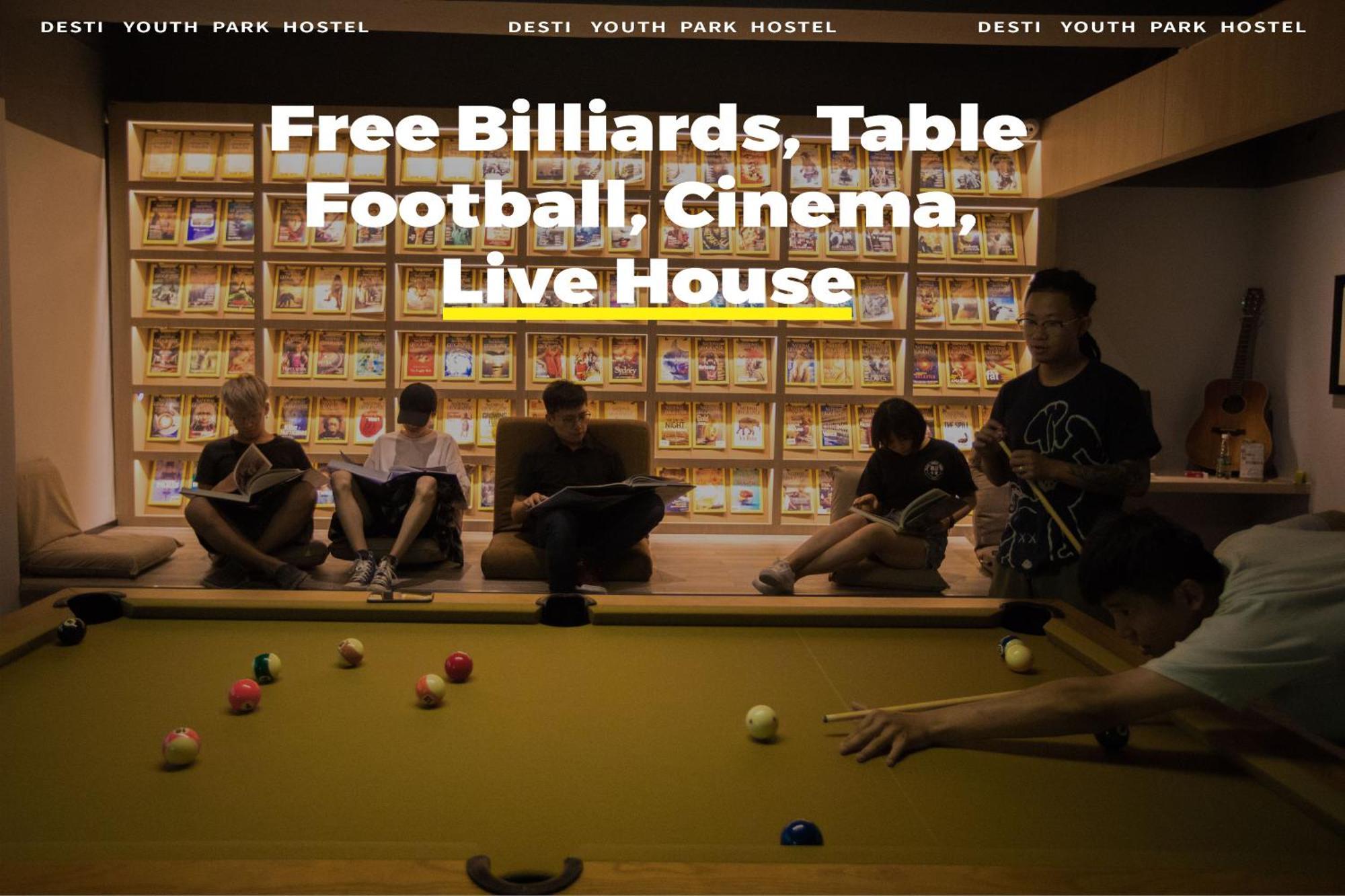 Chengdu Desti Youth Park Hostel Chunxi Road ภายนอก รูปภาพ