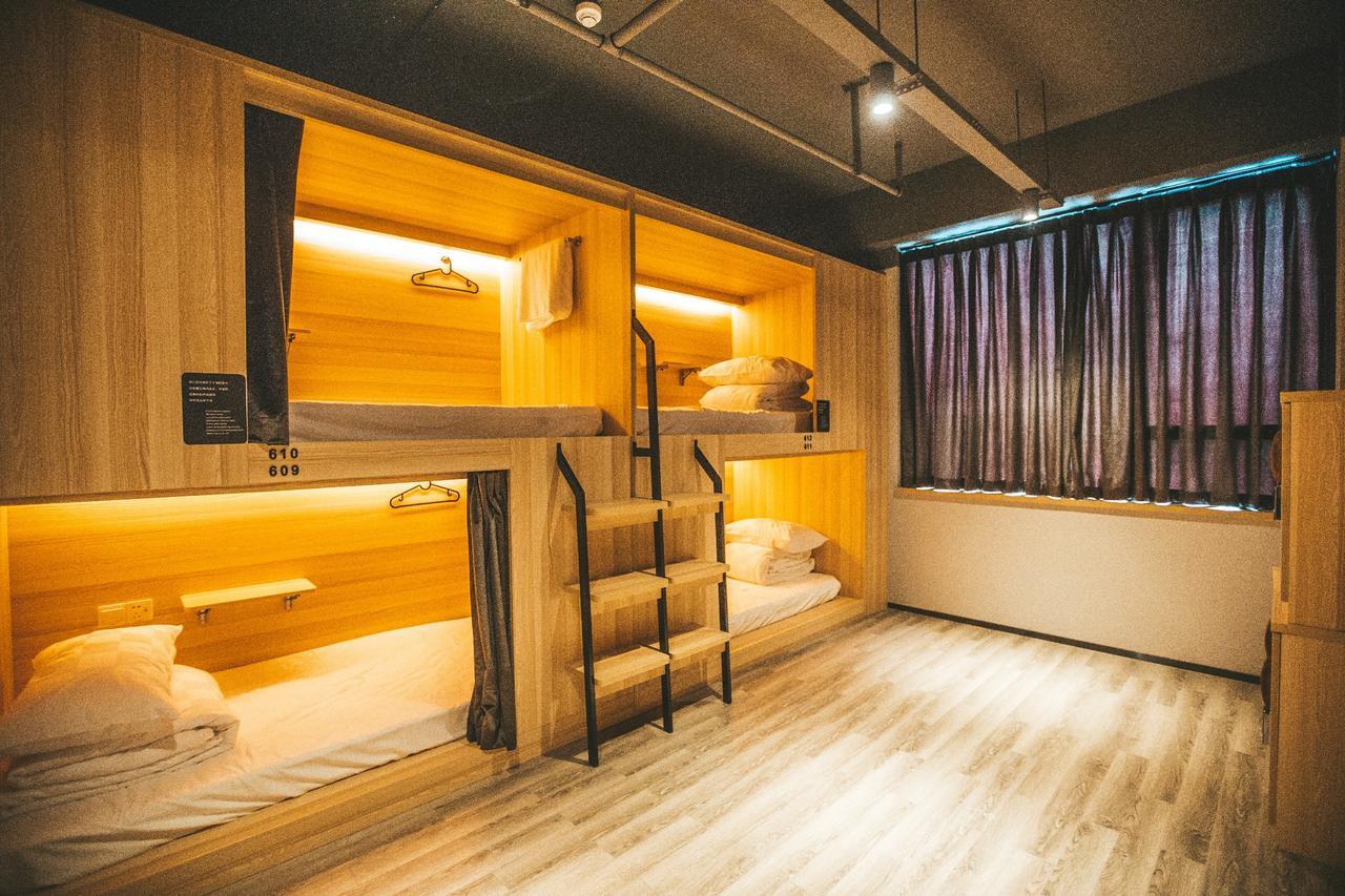 Chengdu Desti Youth Park Hostel Chunxi Road ภายนอก รูปภาพ