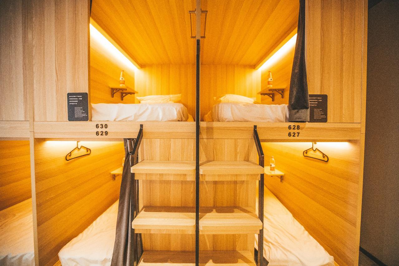 Chengdu Desti Youth Park Hostel Chunxi Road ภายนอก รูปภาพ