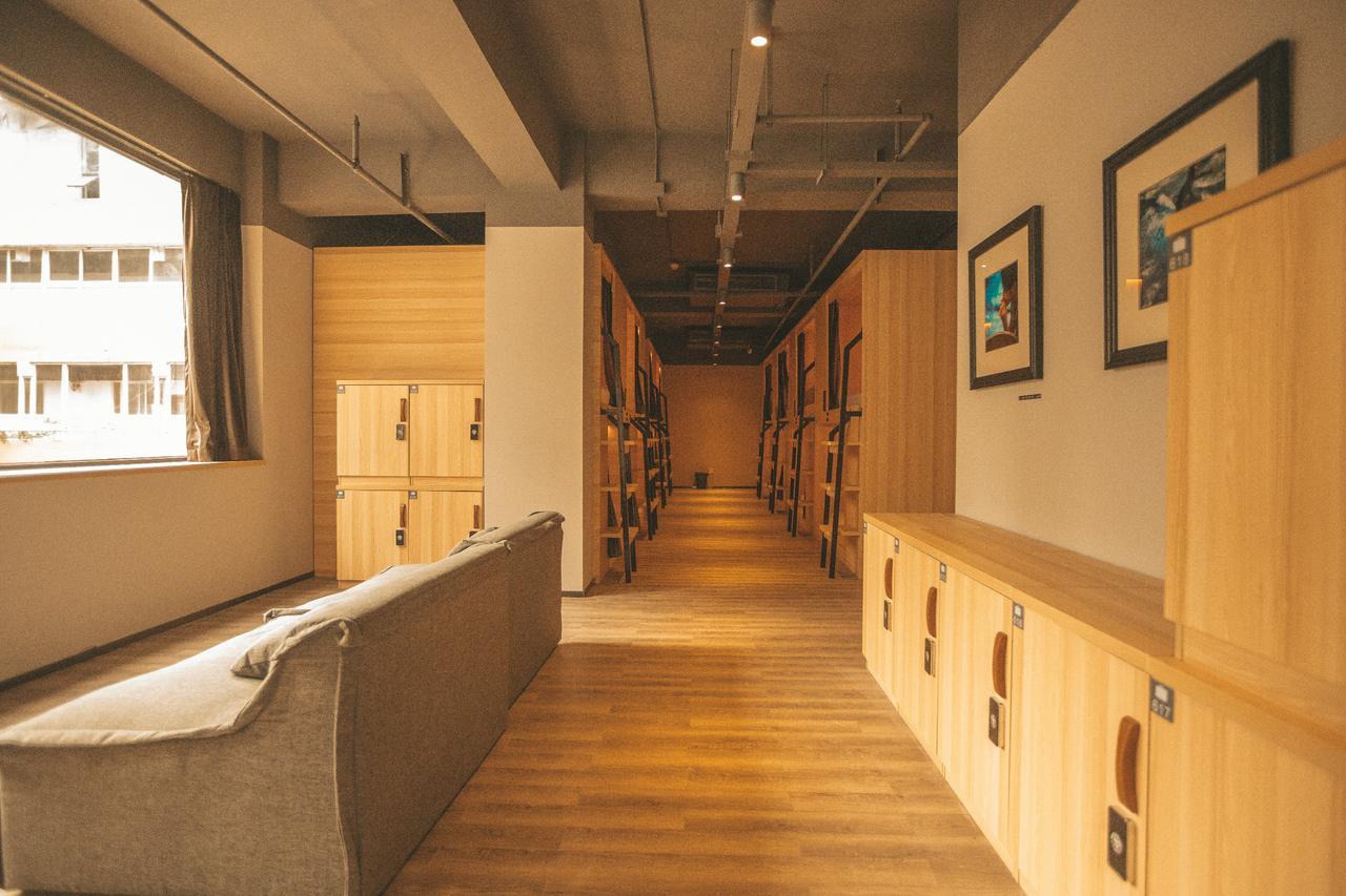 Chengdu Desti Youth Park Hostel Chunxi Road ภายนอก รูปภาพ