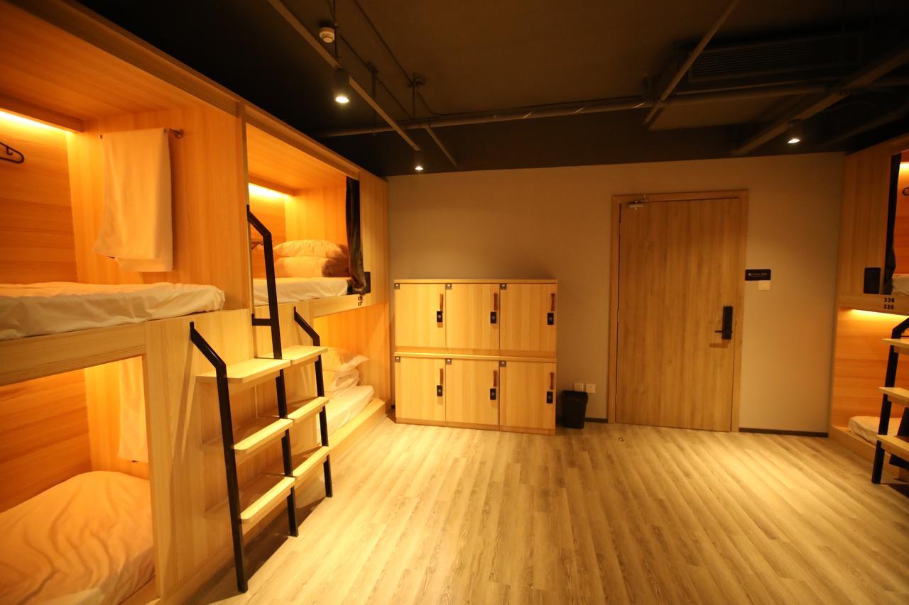 Chengdu Desti Youth Park Hostel Chunxi Road ภายนอก รูปภาพ