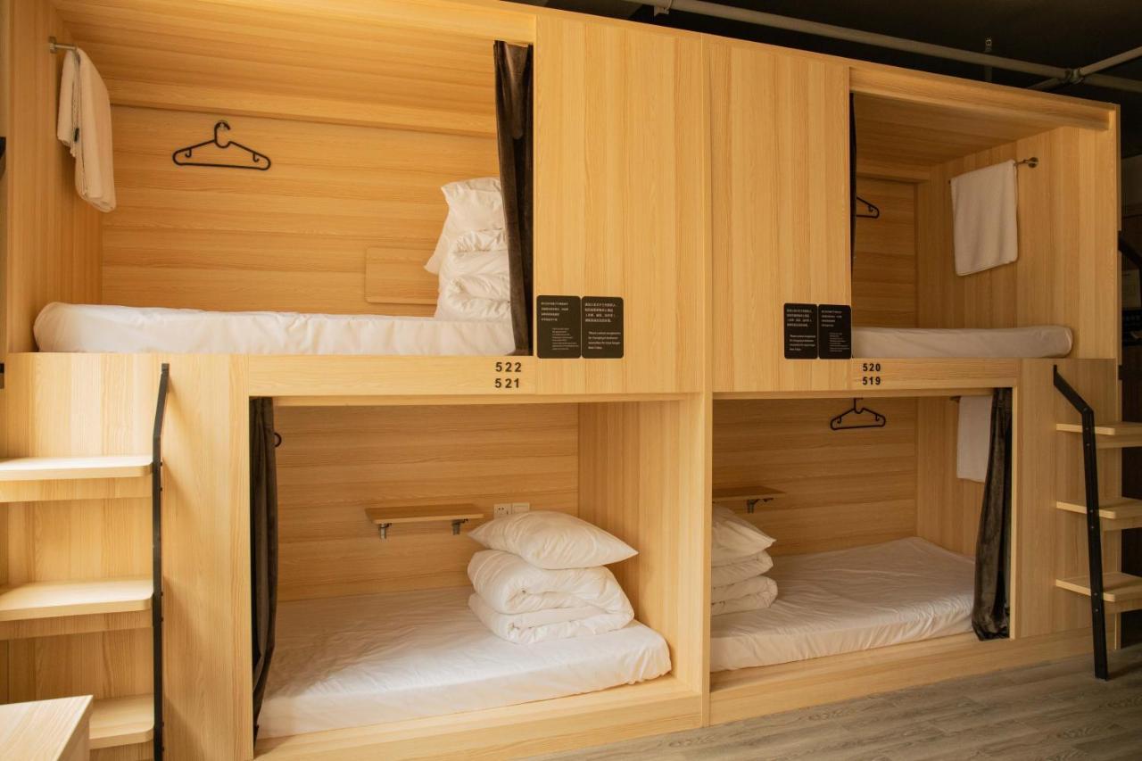 Chengdu Desti Youth Park Hostel Chunxi Road ภายนอก รูปภาพ