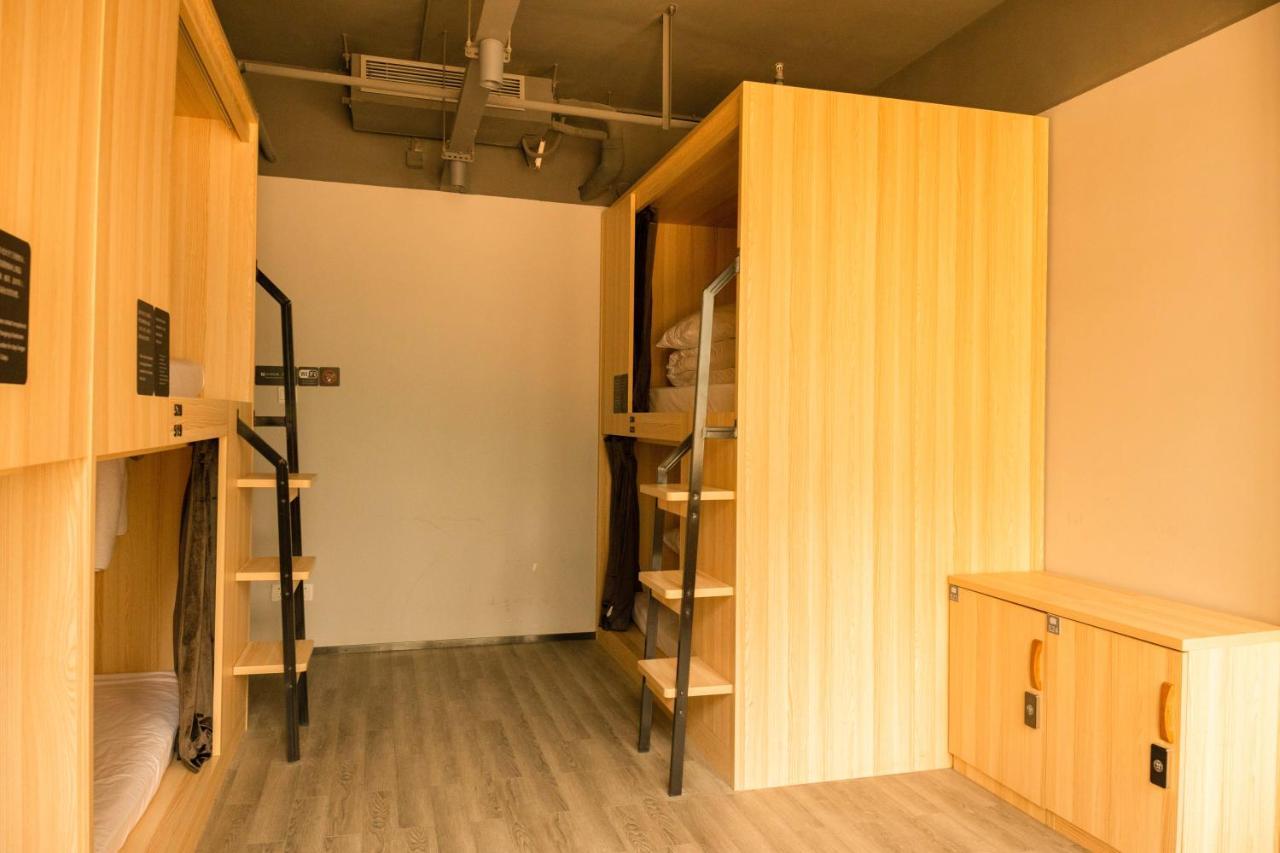 Chengdu Desti Youth Park Hostel Chunxi Road ภายนอก รูปภาพ
